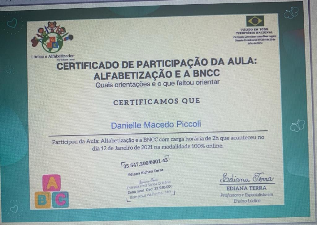 certificado