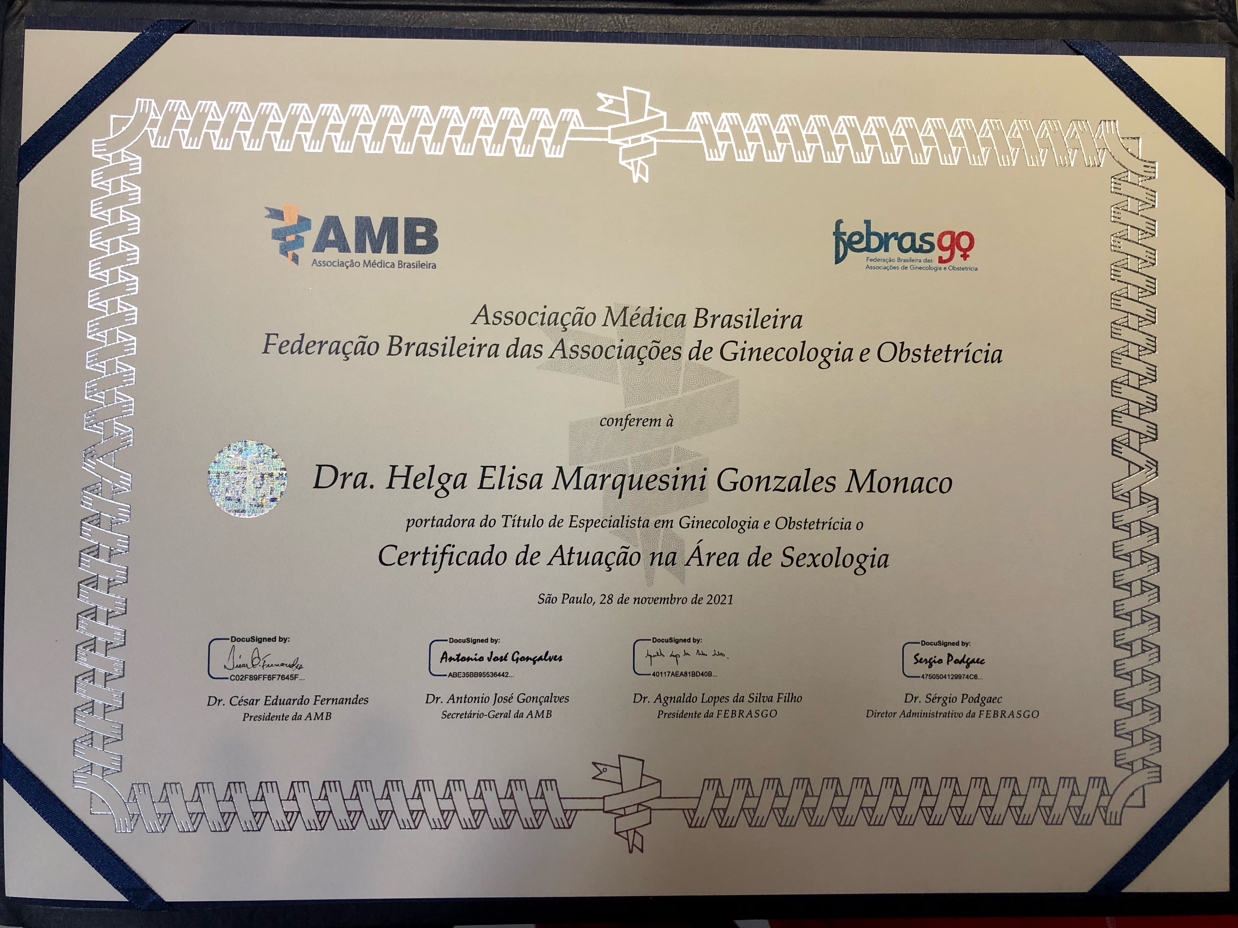 certificado