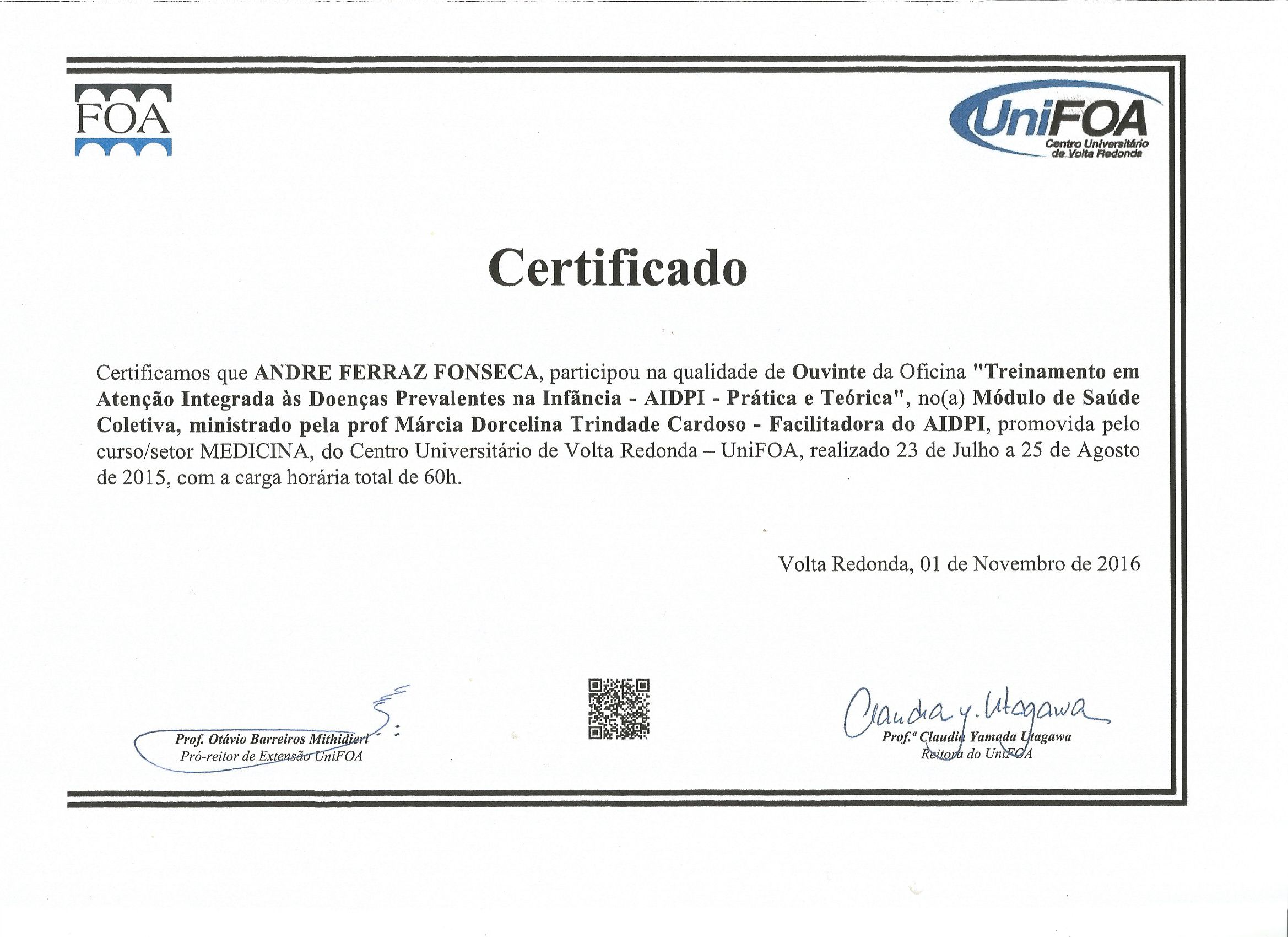 certificado